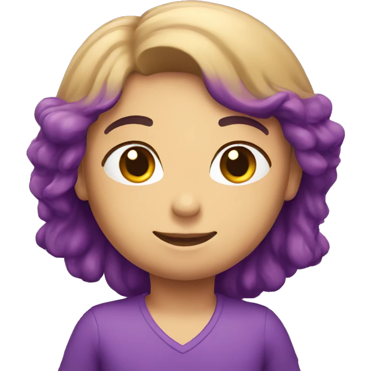 purple heart emoji