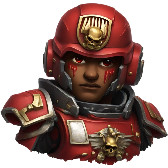 Warhammer 40K blood angel  emoji