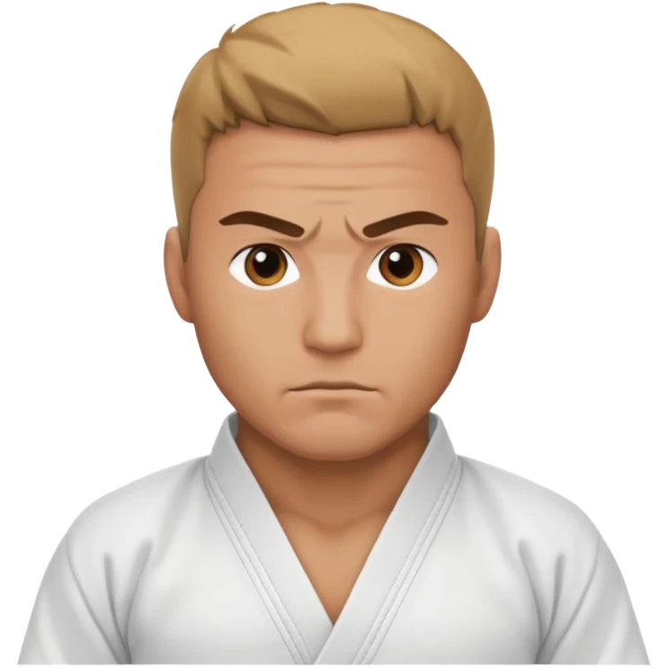Judo man emoji