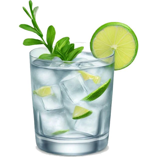 Gin tonic emoji