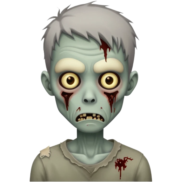 skinny zombie  emoji