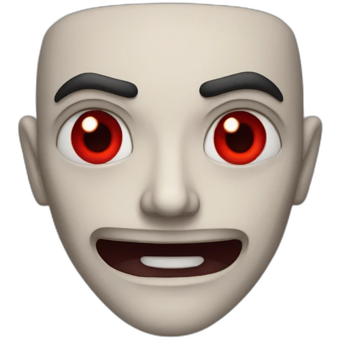 dracula red eyes emoji