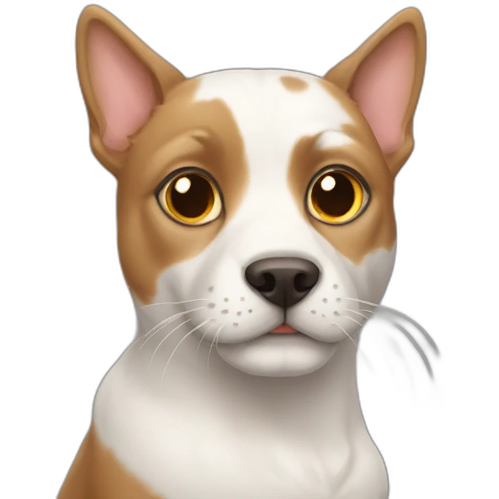 Cat mate dog  emoji