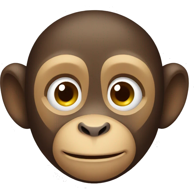 Cute monkey  emoji