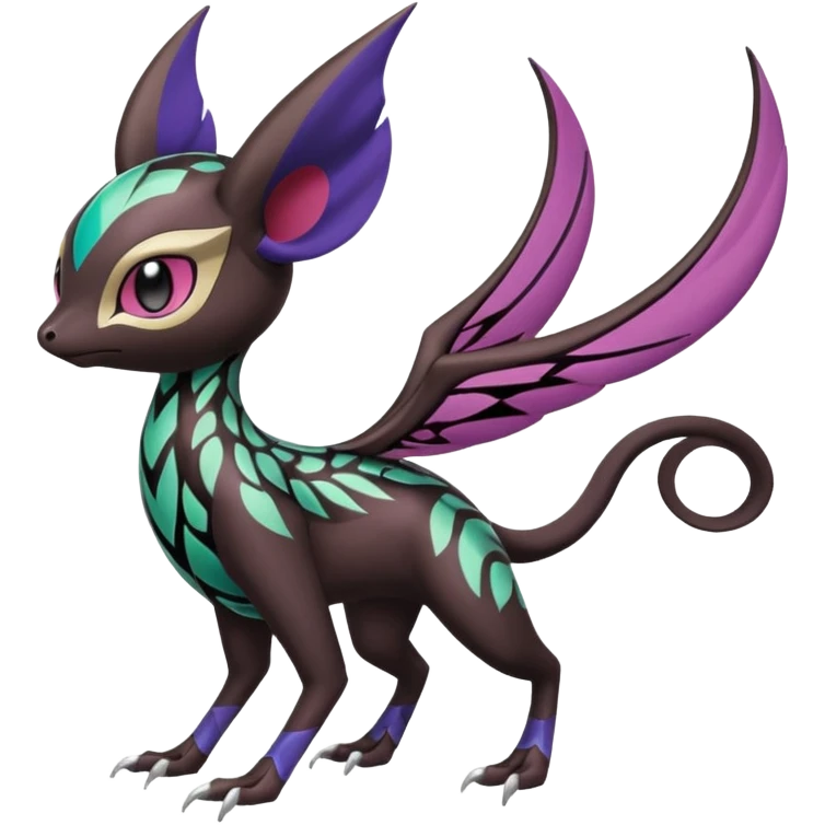 Meloetta-Noivern-Noibat-Fakémon-creature-hybrid emoji