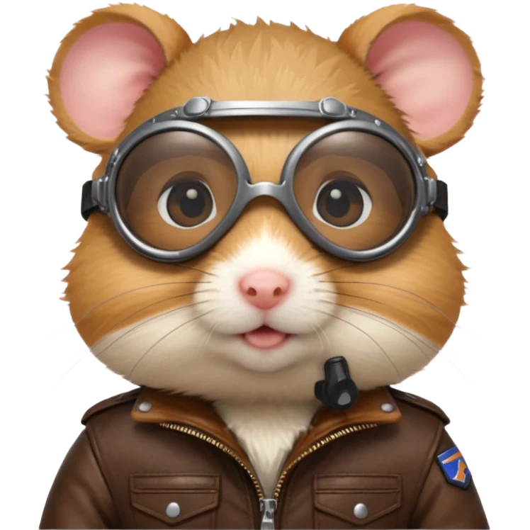 pilot hamster emoji