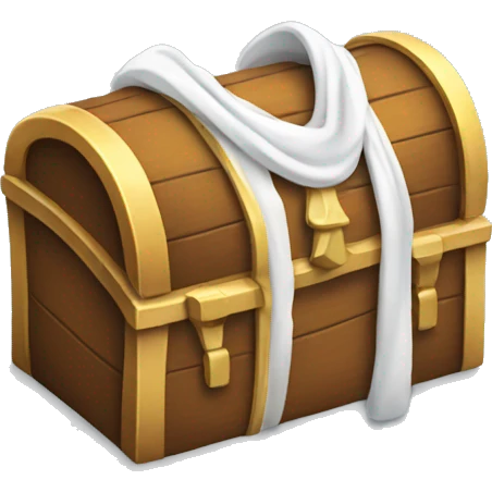 chest in a cast emoji