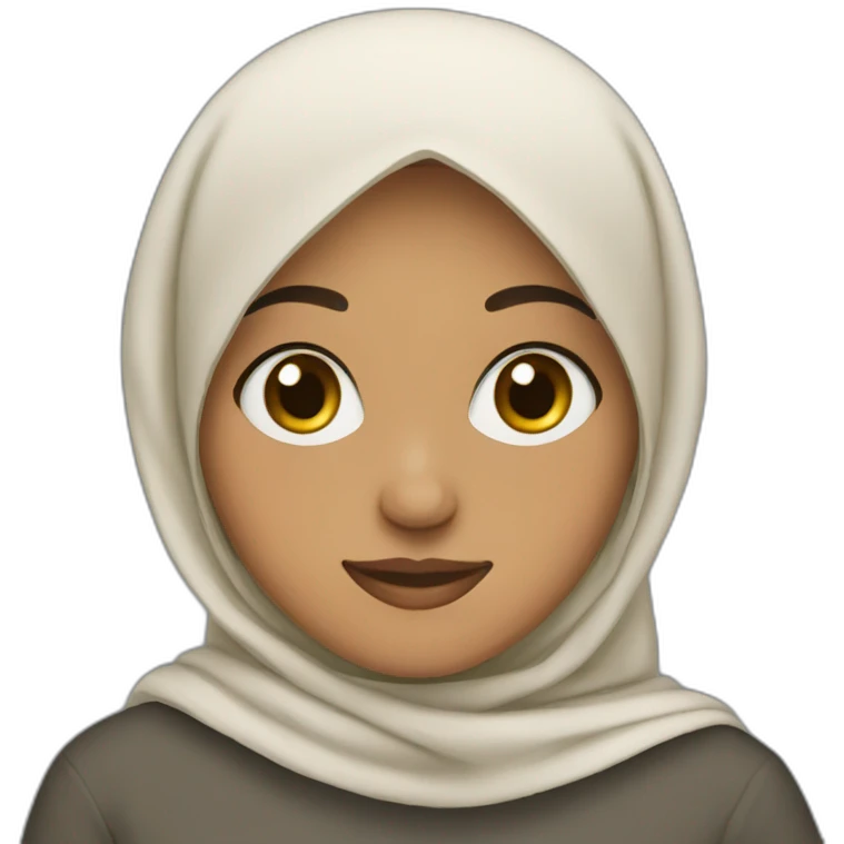 Hijabi teenager  emoji