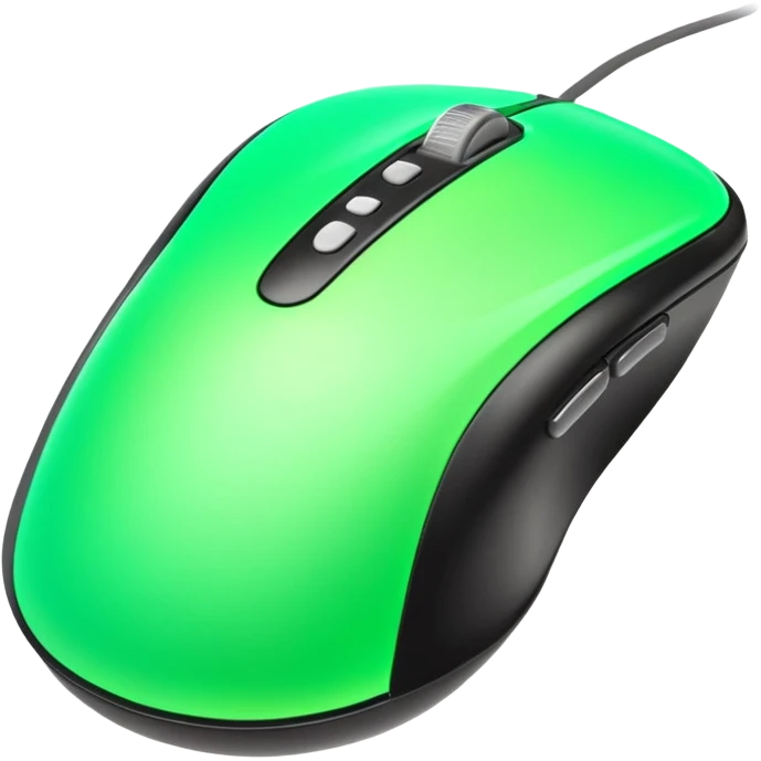 3d mouse png ai generated image neon color emoji