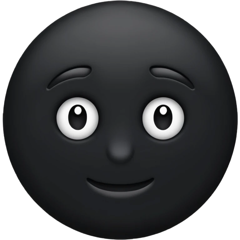 dark circle emoji