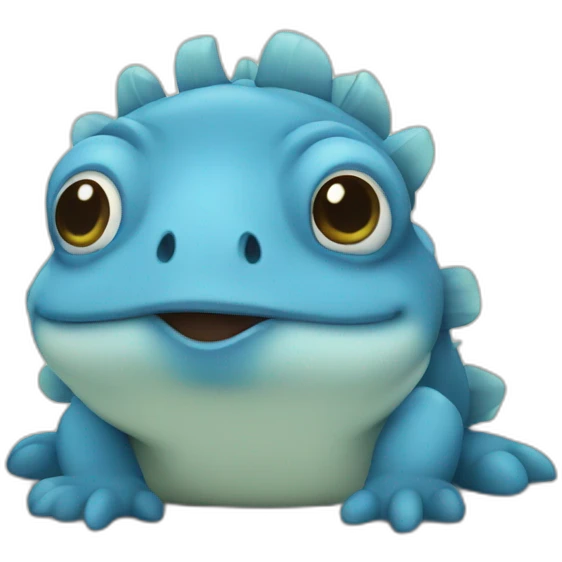 tortu bleu emoji