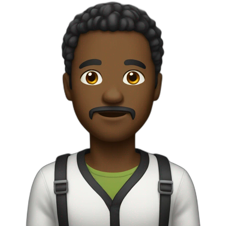 Black soule emoji