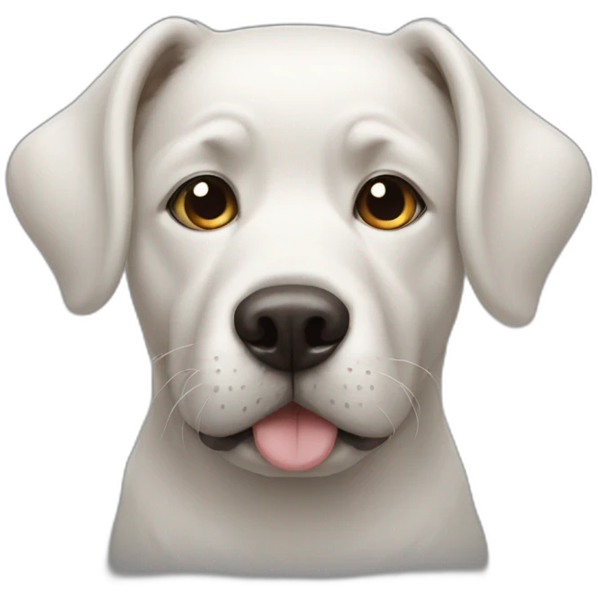 dog with one eye emoji