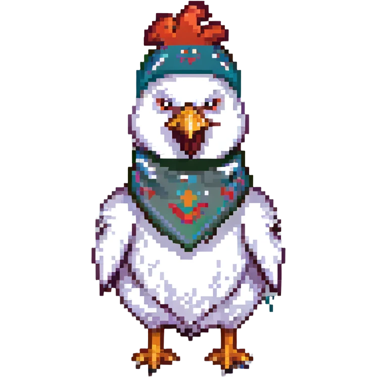 DANG CHICKEN!  emoji