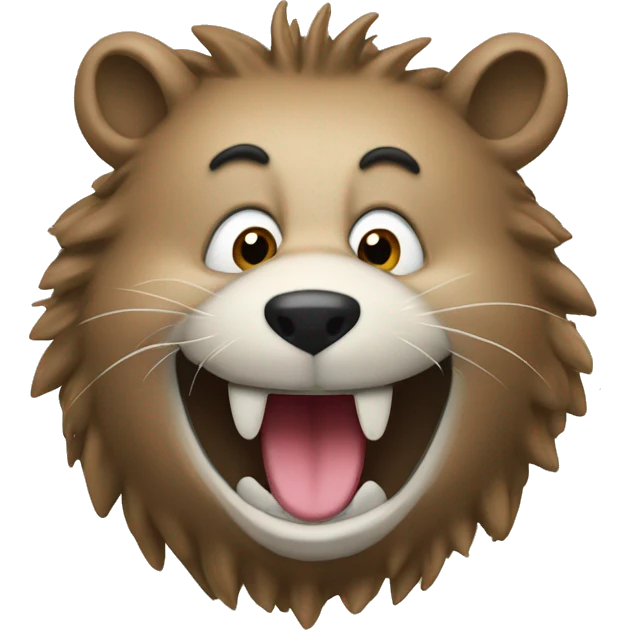 Nasenbär mit essen emoji