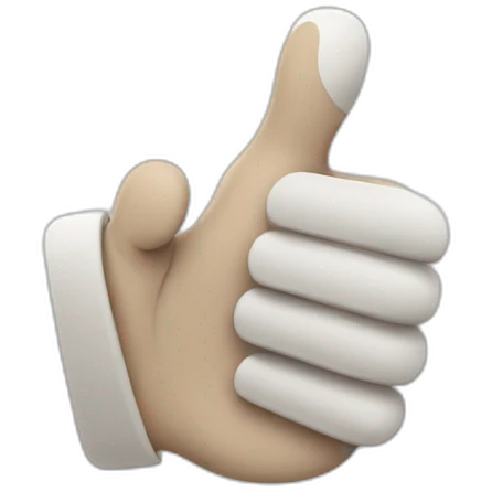 Thumbs up,paw emoji