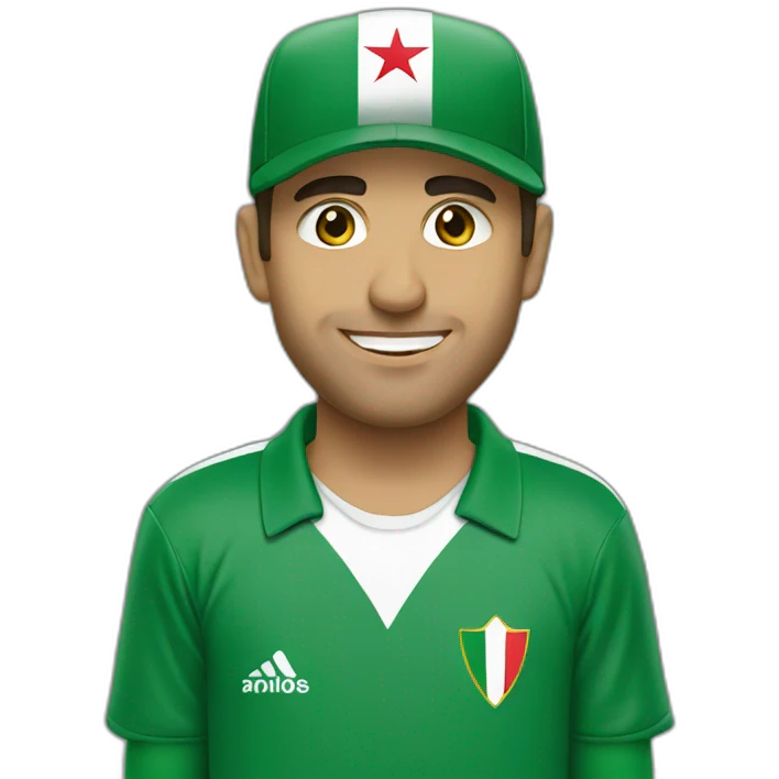 Supporter de l'Algérie emoji