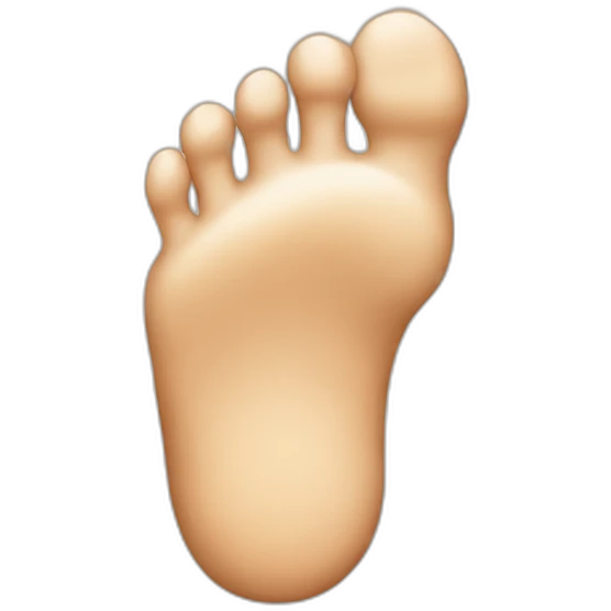 foot emoji
