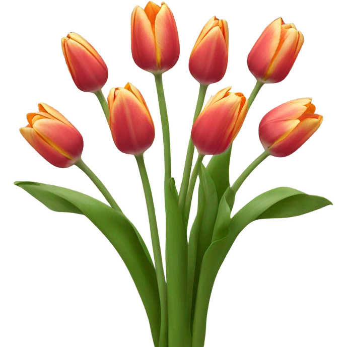Ramo de tulipanes  emoji