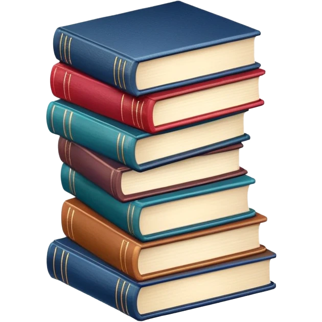 stack of books emoji
