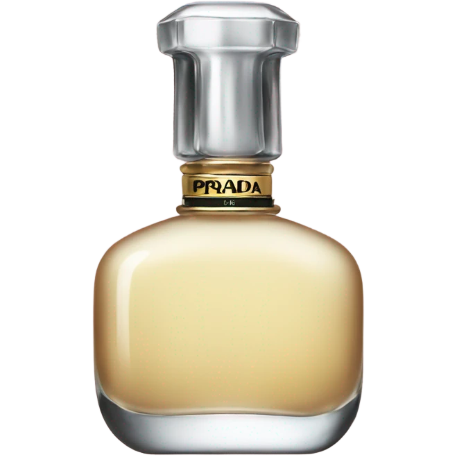 A bottle of Prada perfume  emoji