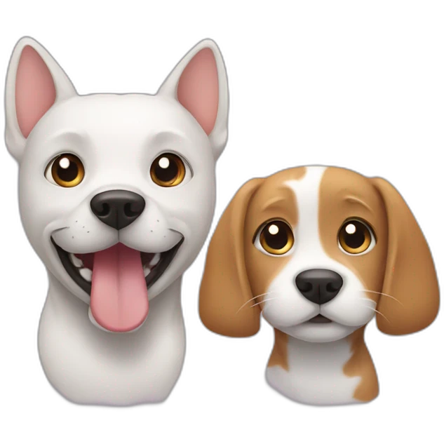 dog & cat emoji