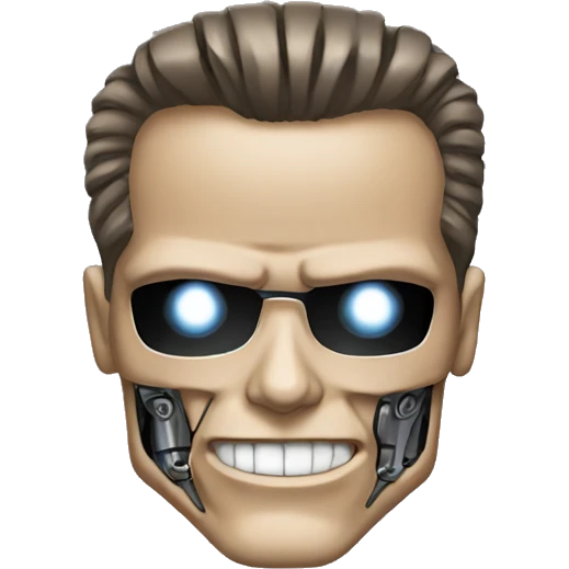 terminator head smile emoji