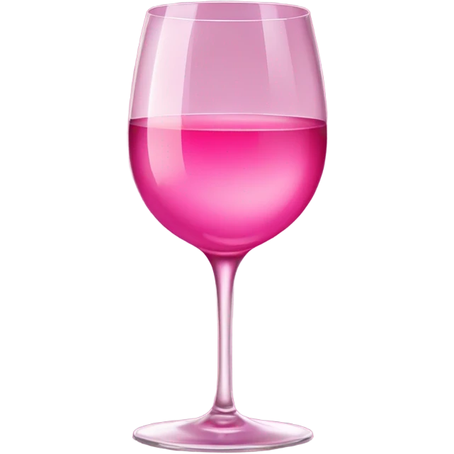Pink wine emoji