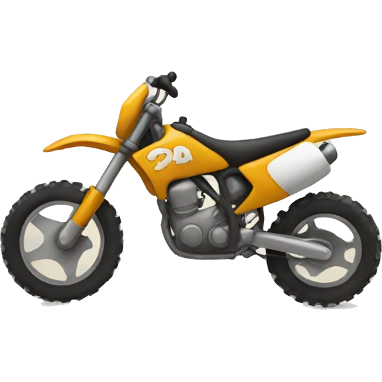 Dirt bike emoji