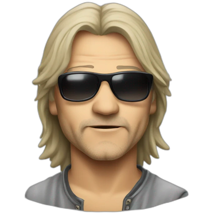 Vasco rossi da giovane emoji