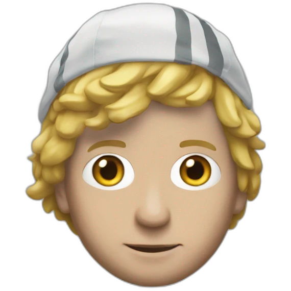 Macron portant des nike emoji