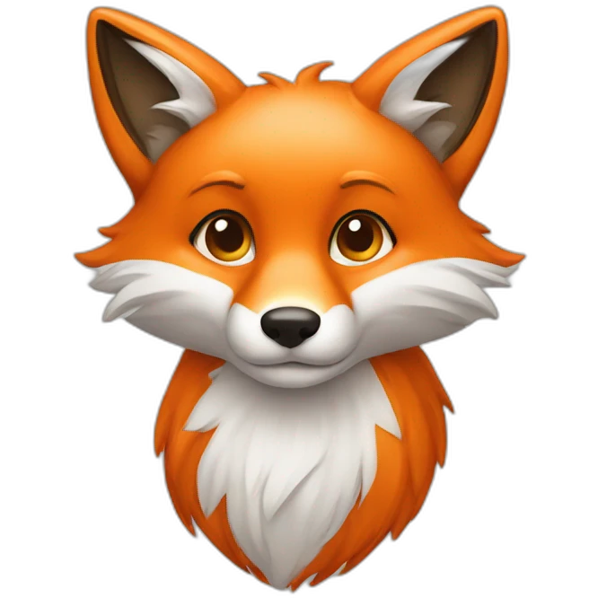 fox,orange emoji