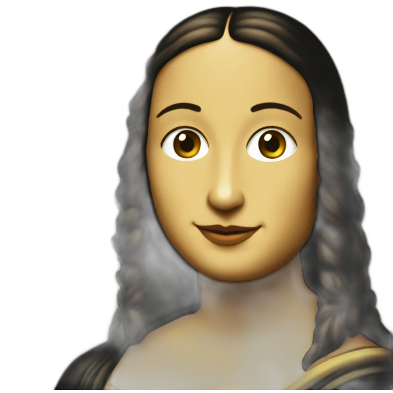 Mona Lisa emoji
