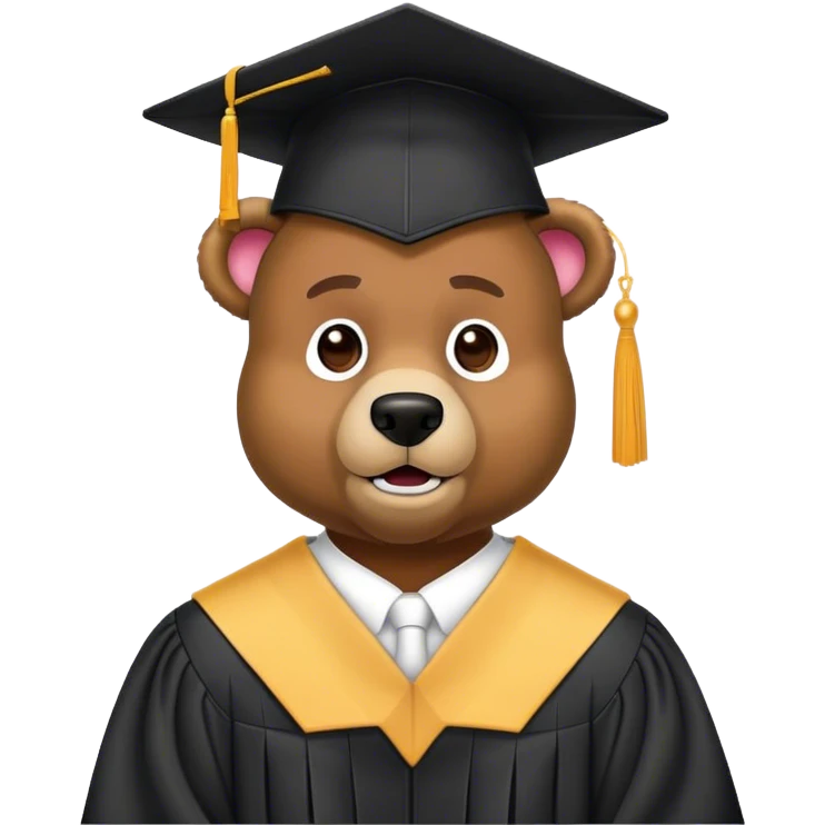 Kanye west graduation bear with his jaw dropped  emoji