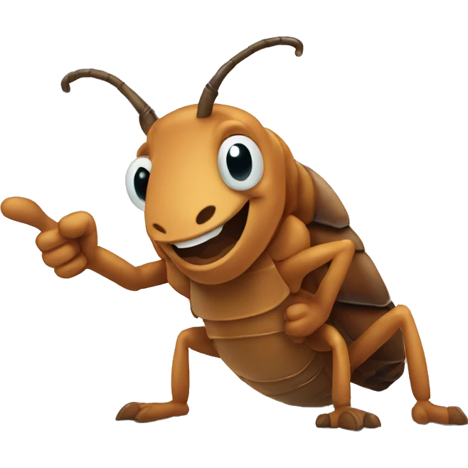 Roach thumbs up emoji