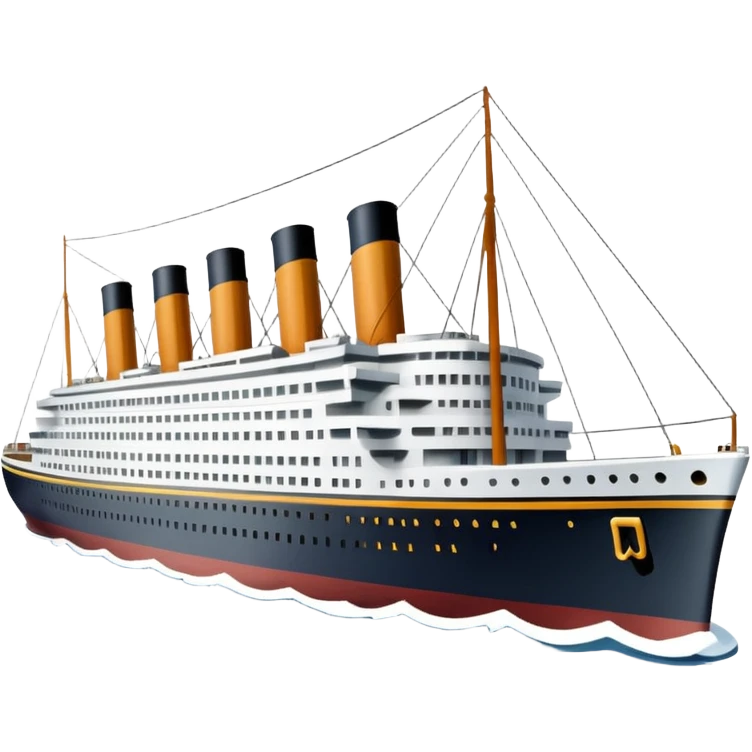 Make the Titanic emoji