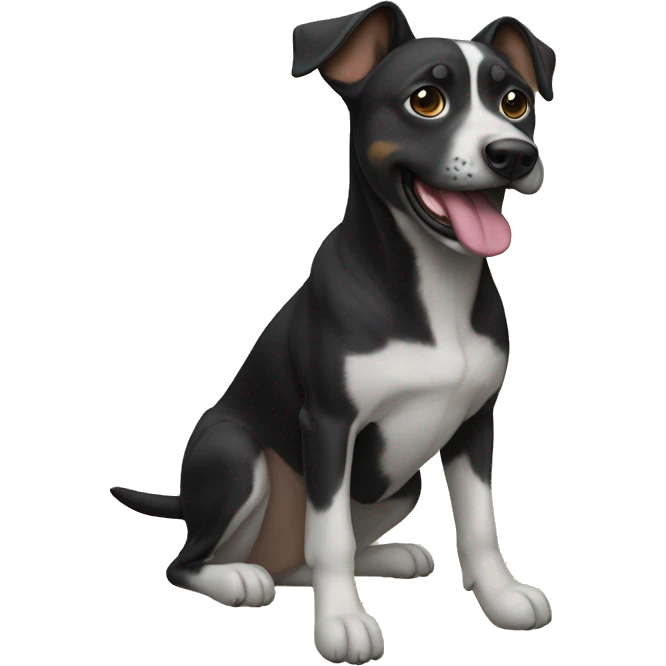 Dog with Jordan’s emoji