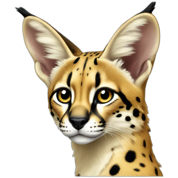 Serval emoji