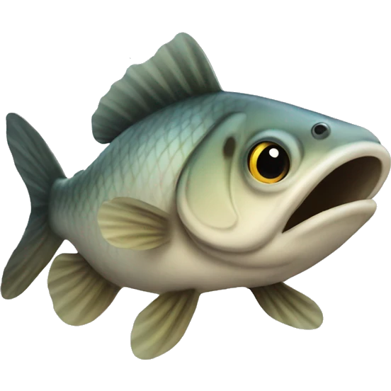 Smelly fish emoji