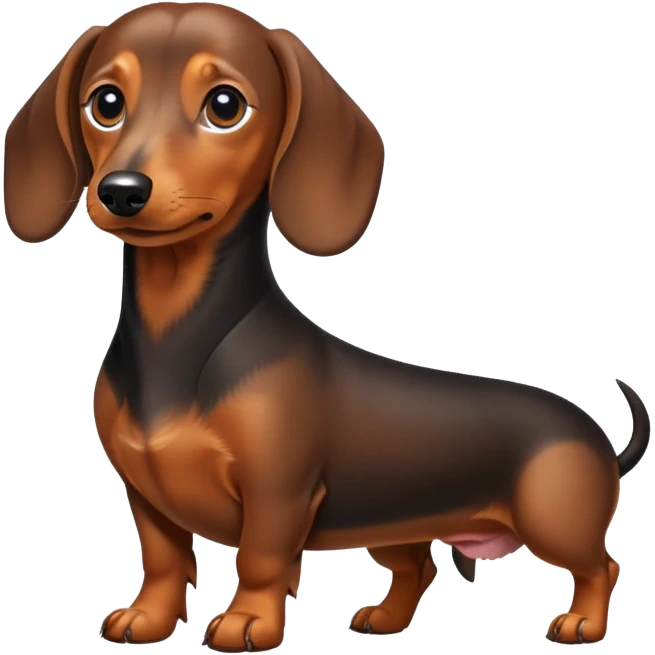 daschund emoji