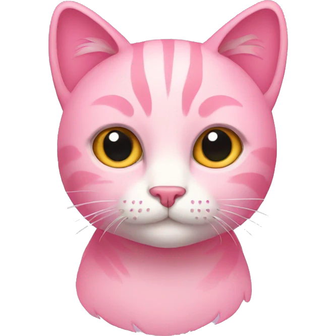 pink cat emoji