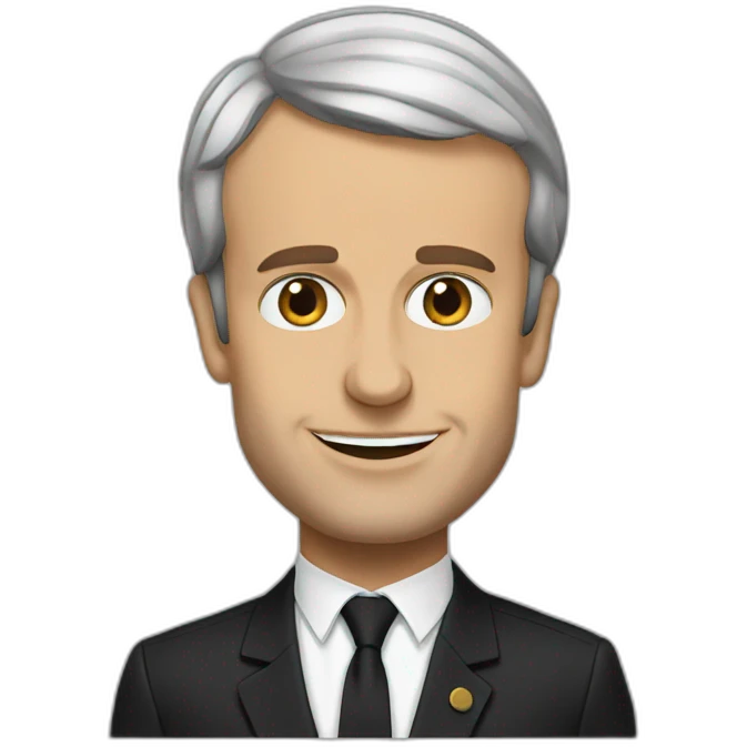 Emmanuel Macron emoji