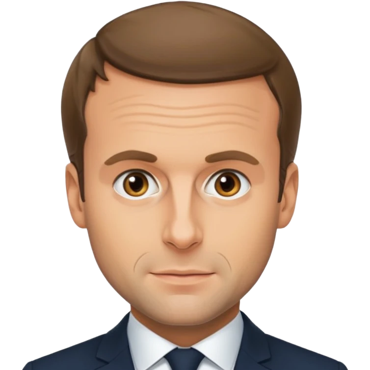 Emmanuel Macron emoji