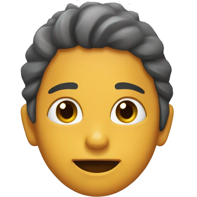 Chica castaña durmiendo  emoji