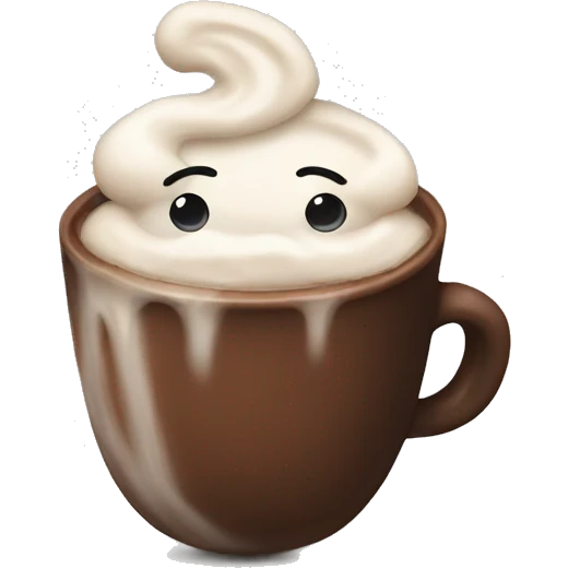Hot cocoa emoji