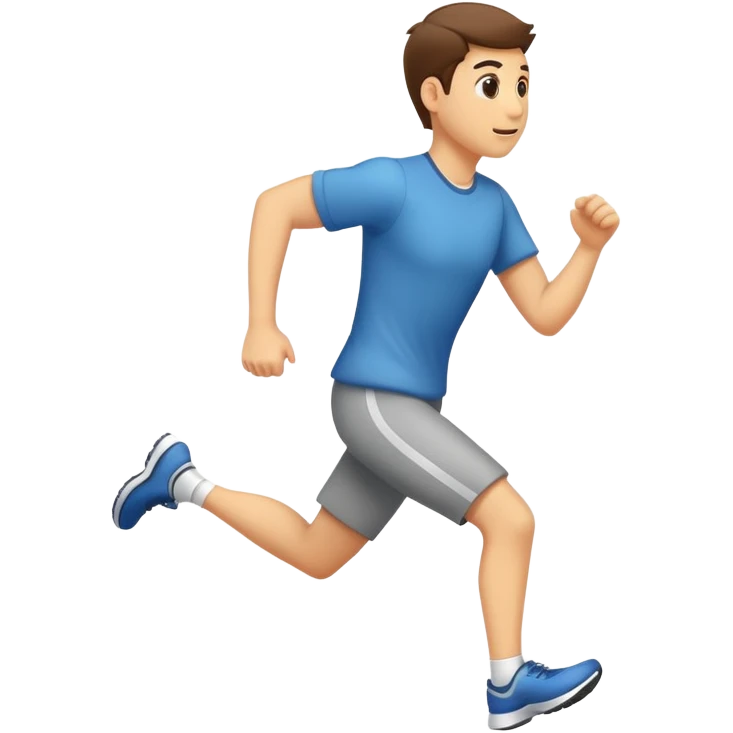 running to work emoji