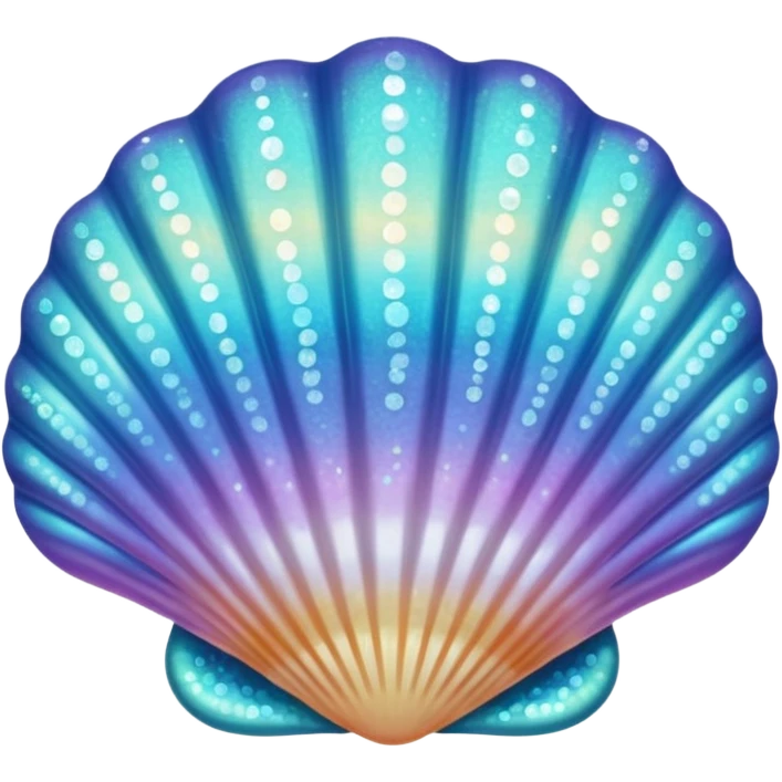 sparkly shell emoji