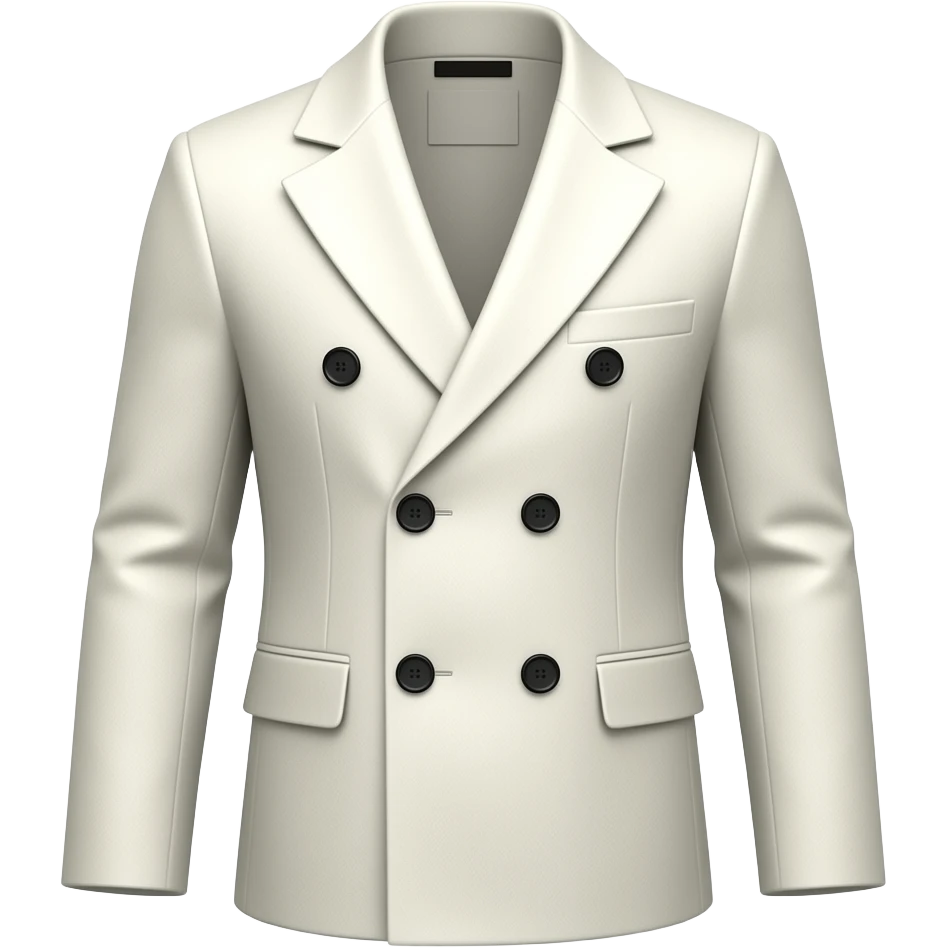Burberry White Jacket emoji