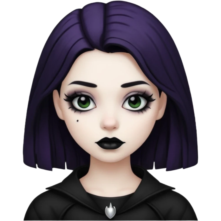 Got super goth girl emoji