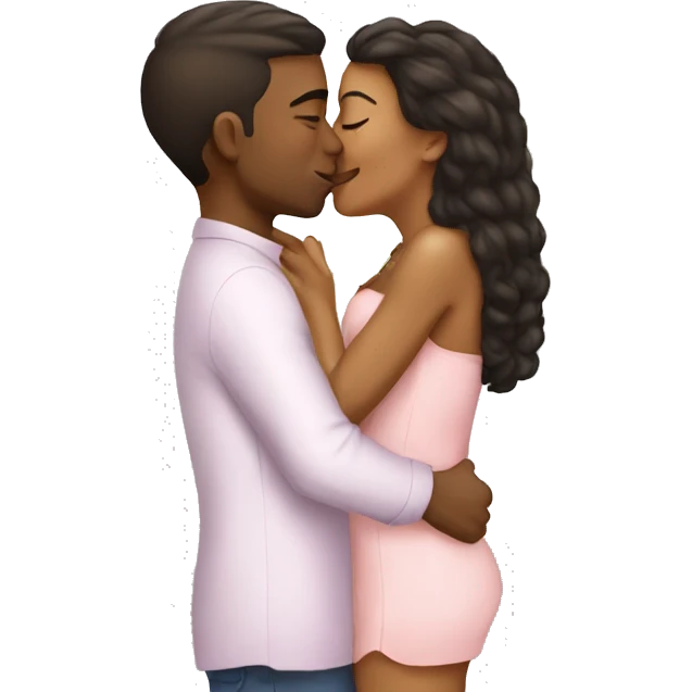 Kissing-cay emoji